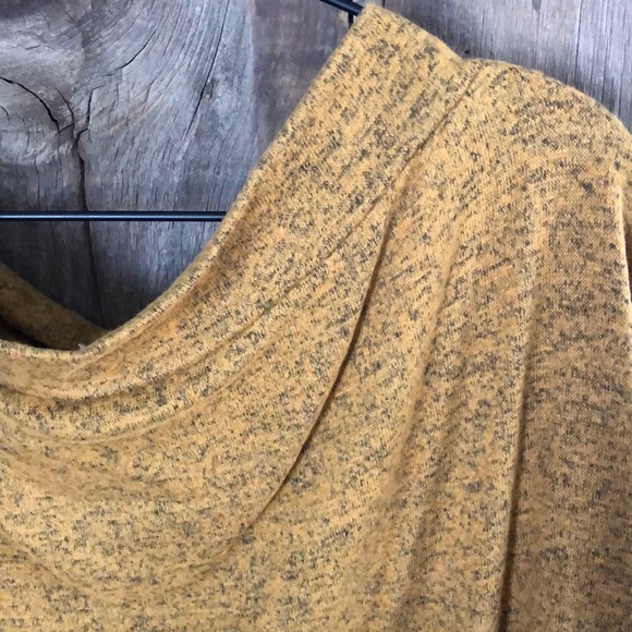 Fantastic Fawn Mustard Off The Shoulder Sweater - Picture 5 of 8
